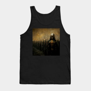 The Army of the Undead | Black and Gold Tank Top